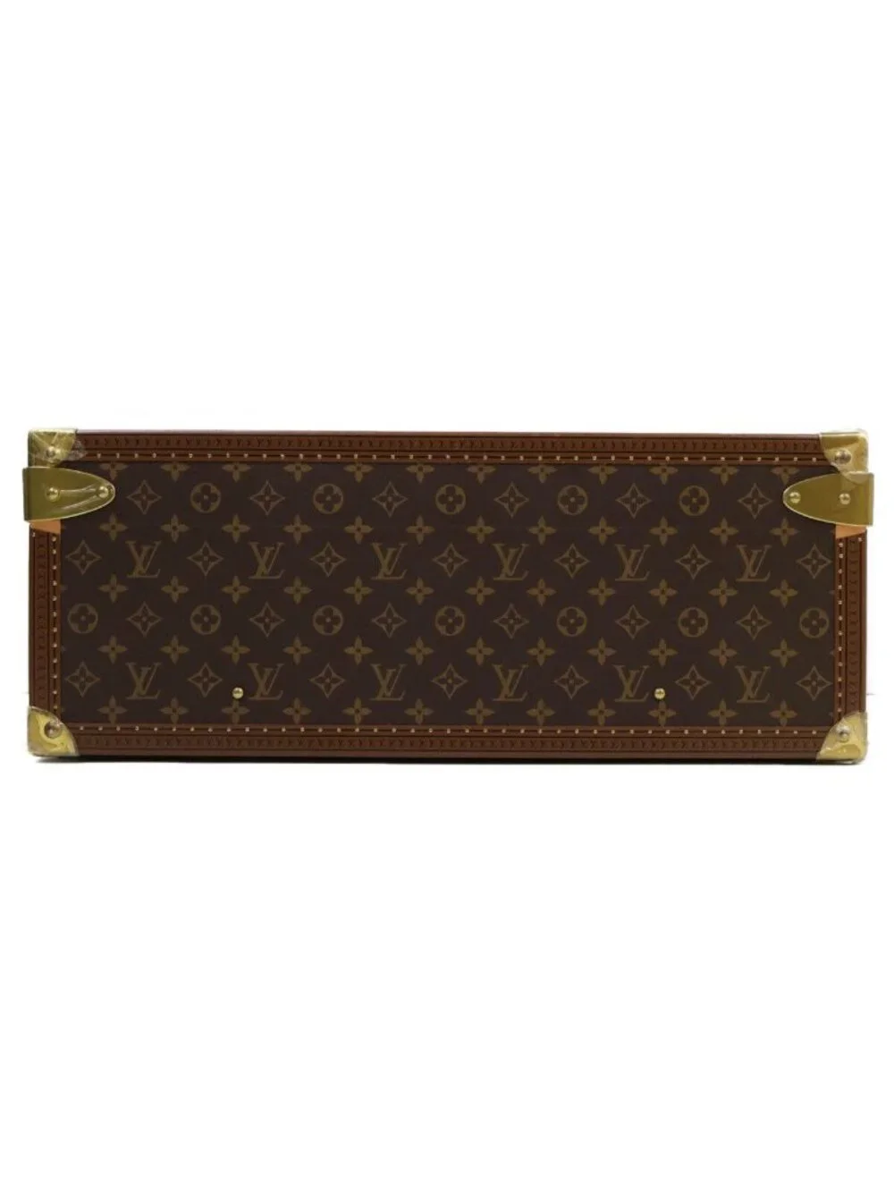 Louis Vuitton Monogram Alzer 55 Trunk Case with Dividers
